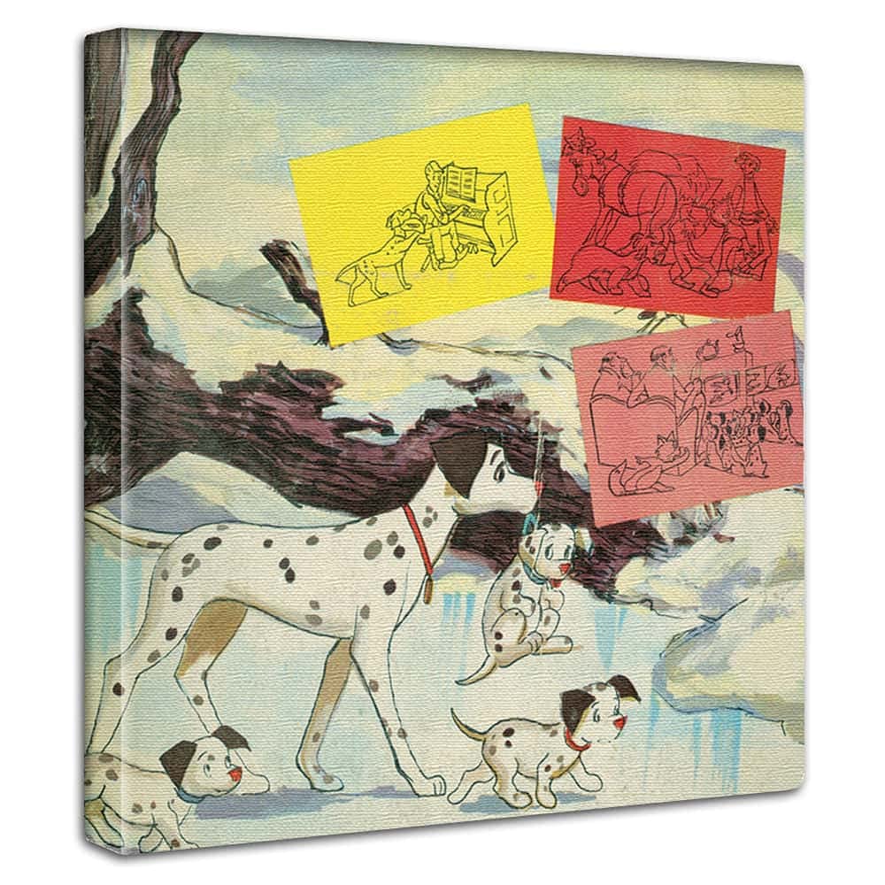 Amazon.co.jp: ディズニー 101匹わんちゃん アートパネル 30cm × 30cm