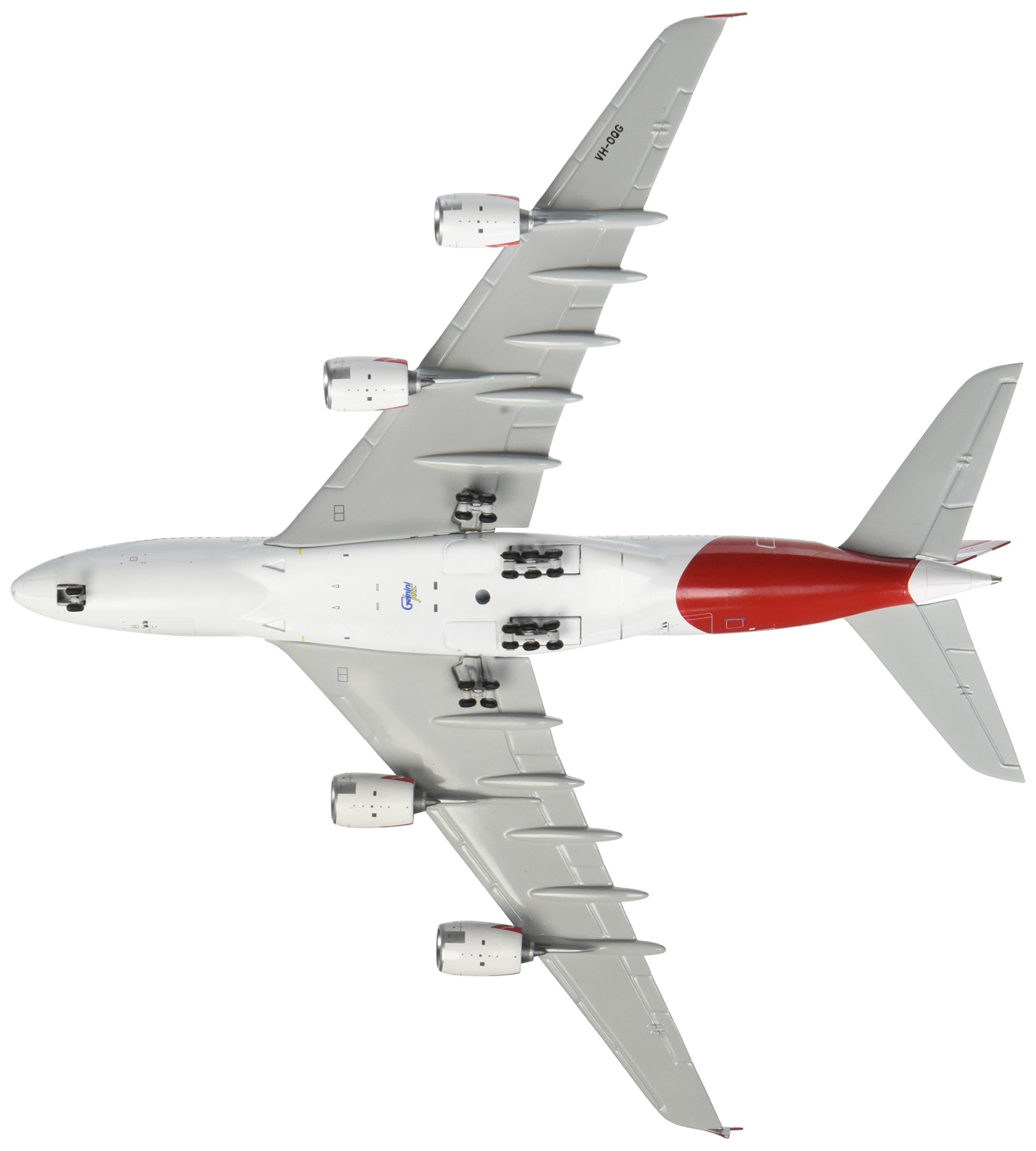 Amazon.com: GeminiJets Qantas Airways A380 VH-OQG 1:400 Scale Die