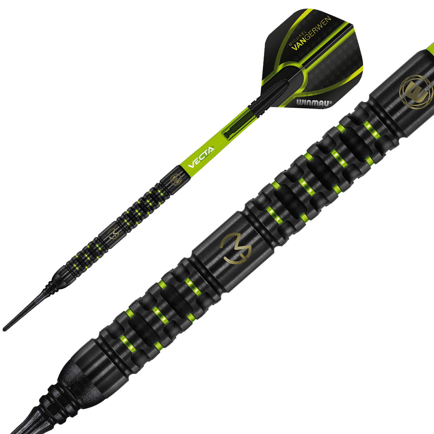 Amazon | WINMAU Michael van Gerwen MvG Adrenalin Tungsten Softip
