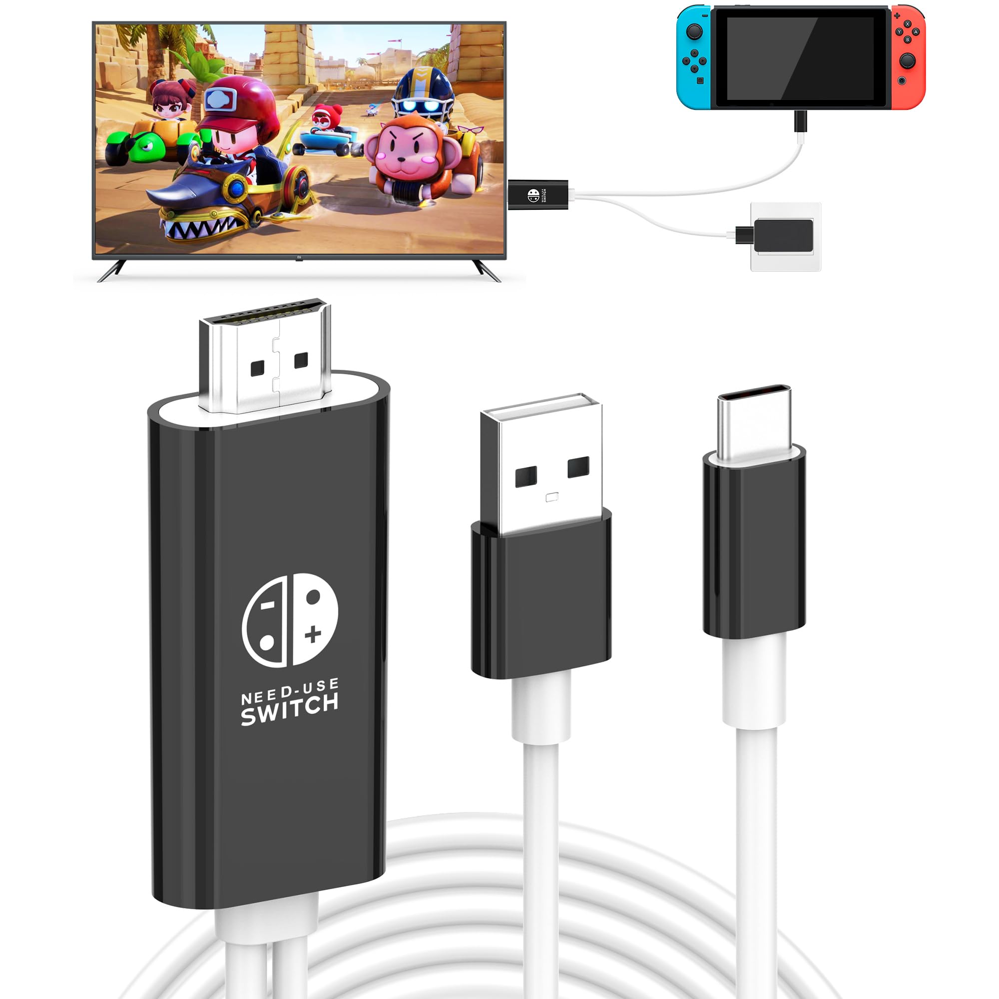 Amazon.co.jp: Switch ドック【革新版】Switch HDMI ケーブル付き