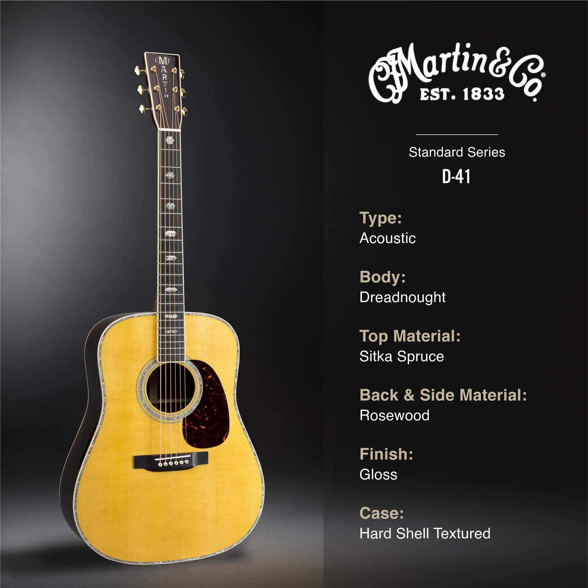 Amazon.co.jp: Martin アコースティックギター Standard Series D-41