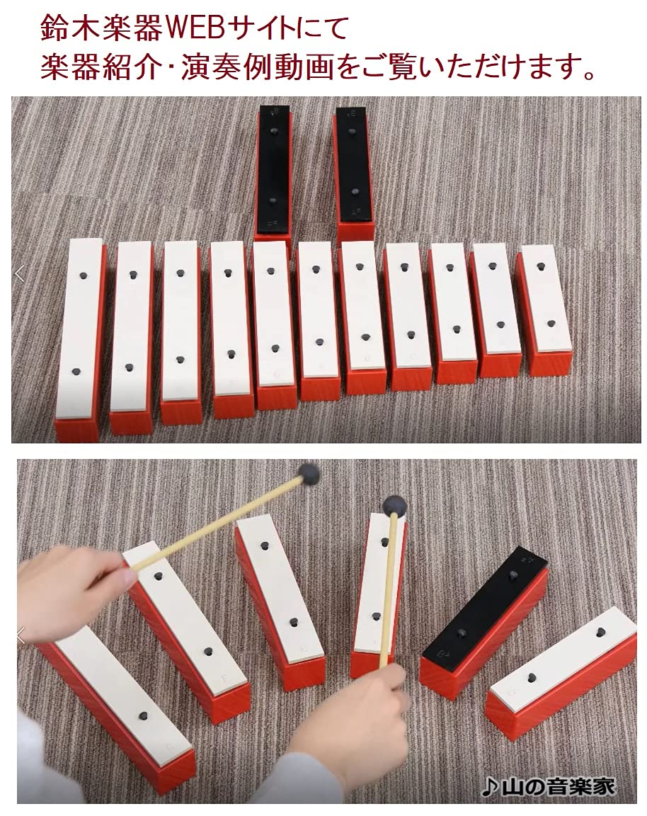 Amazon.co.jp: SUZUKI スズキ サウンドブロック 13音セット(幹音11音+