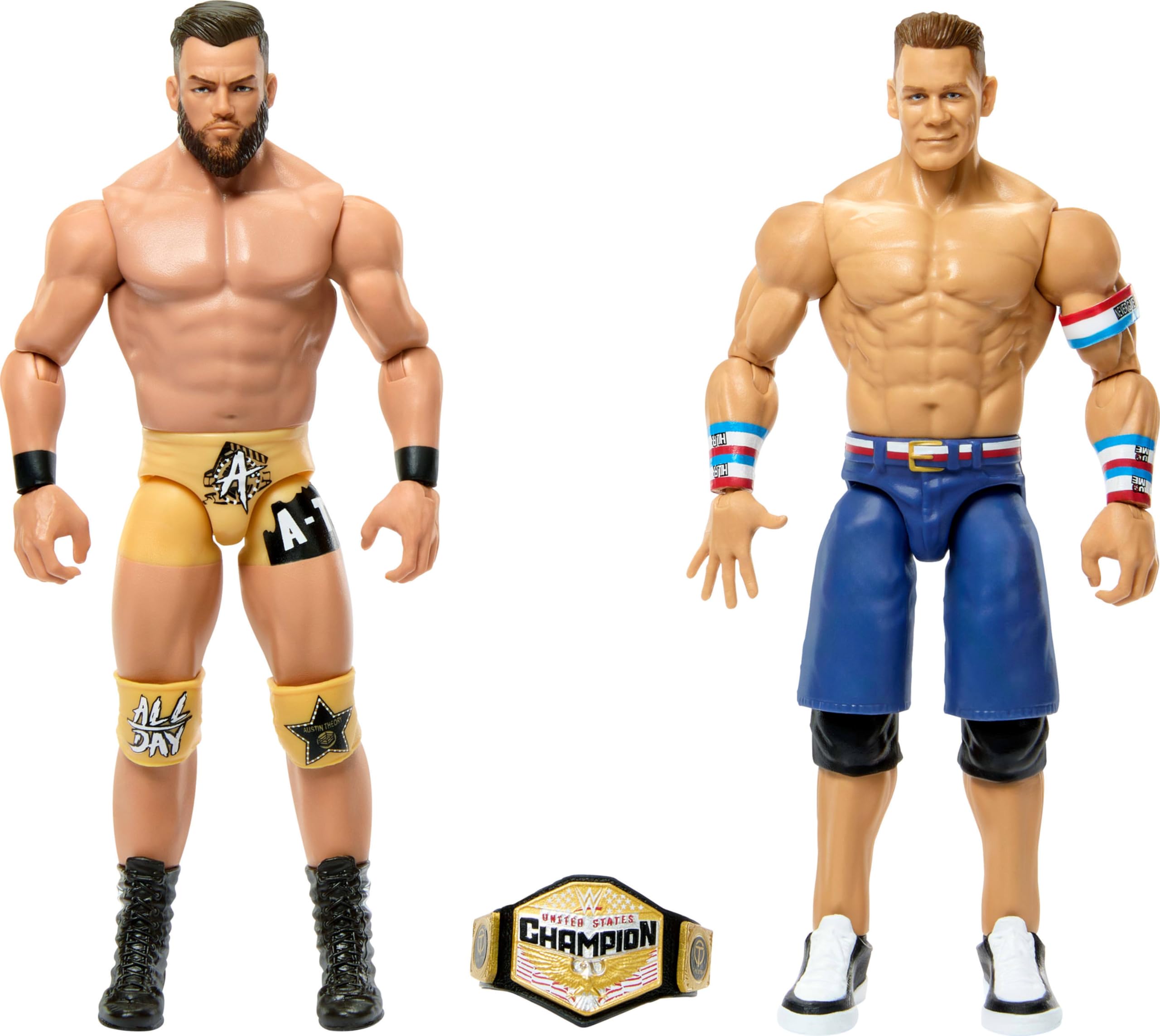 Amazon.co.jp: Mattel WWEチャンピオンシップ対決 2パック アクション