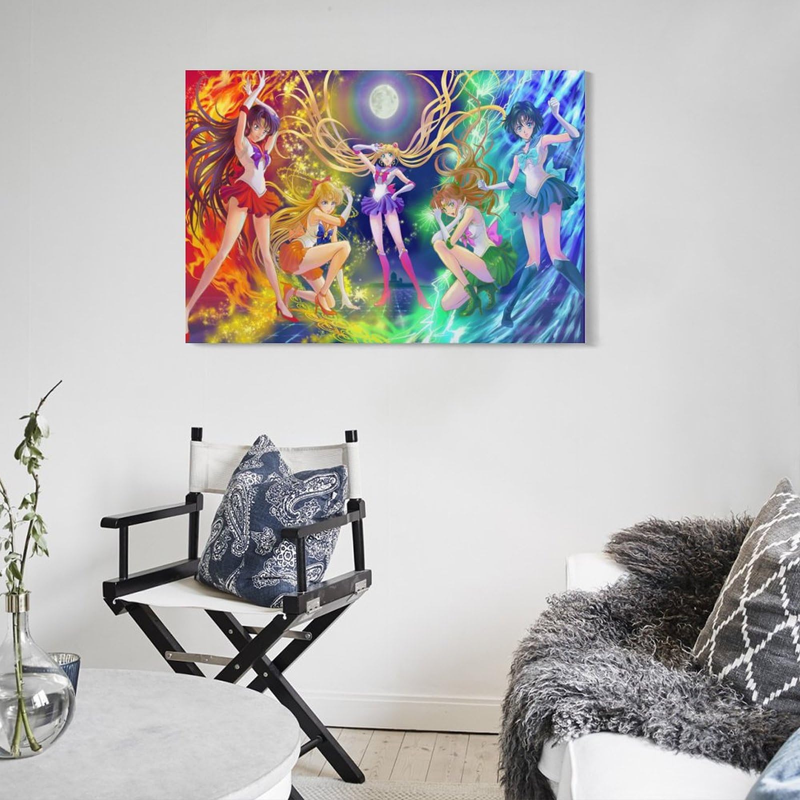 Amazon.co.jp: 美少女戦士セーラームーン 五戦士ポスター 壁掛けアート