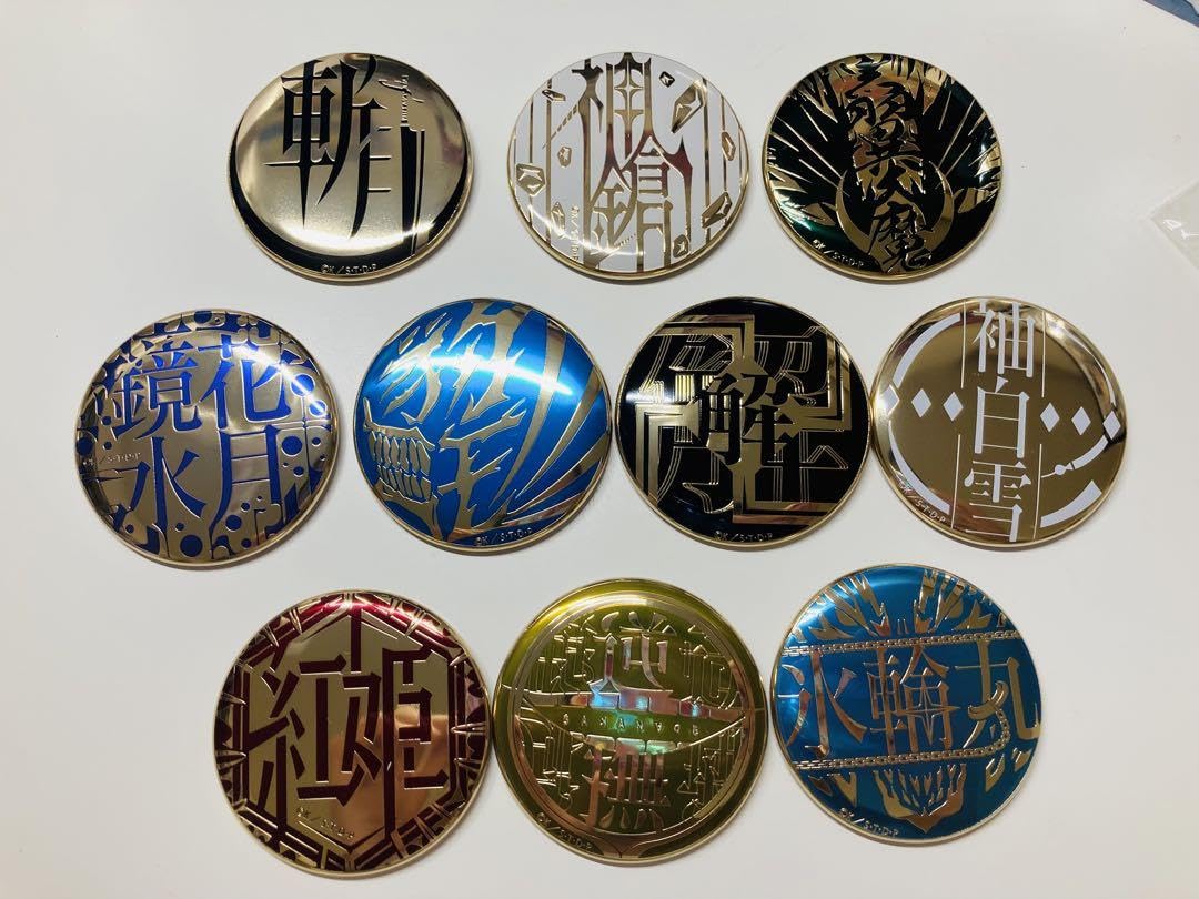 10種コンプリート】BLEACH メタルバッジコレクション BLEACH メタル