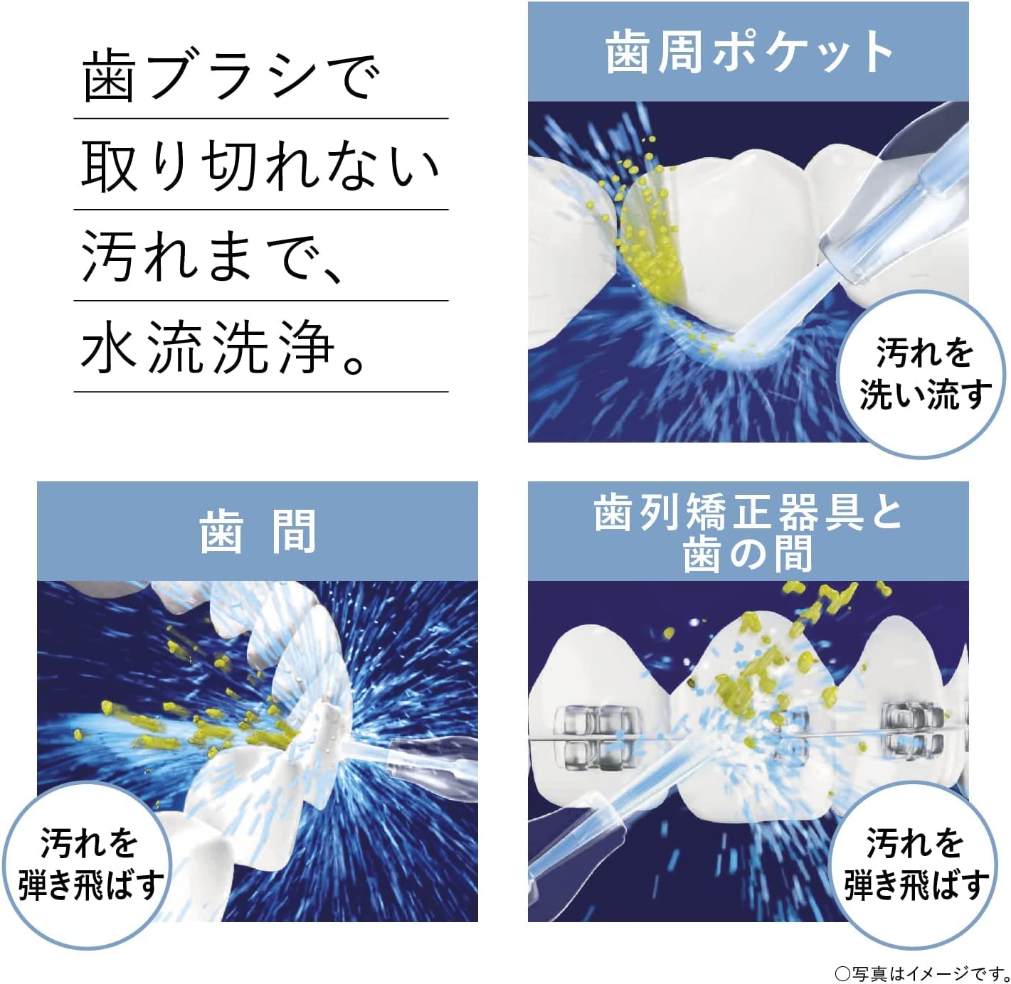 Amazon | パナソニック 口腔洗浄器 ジェットウォッシャー ドルツ