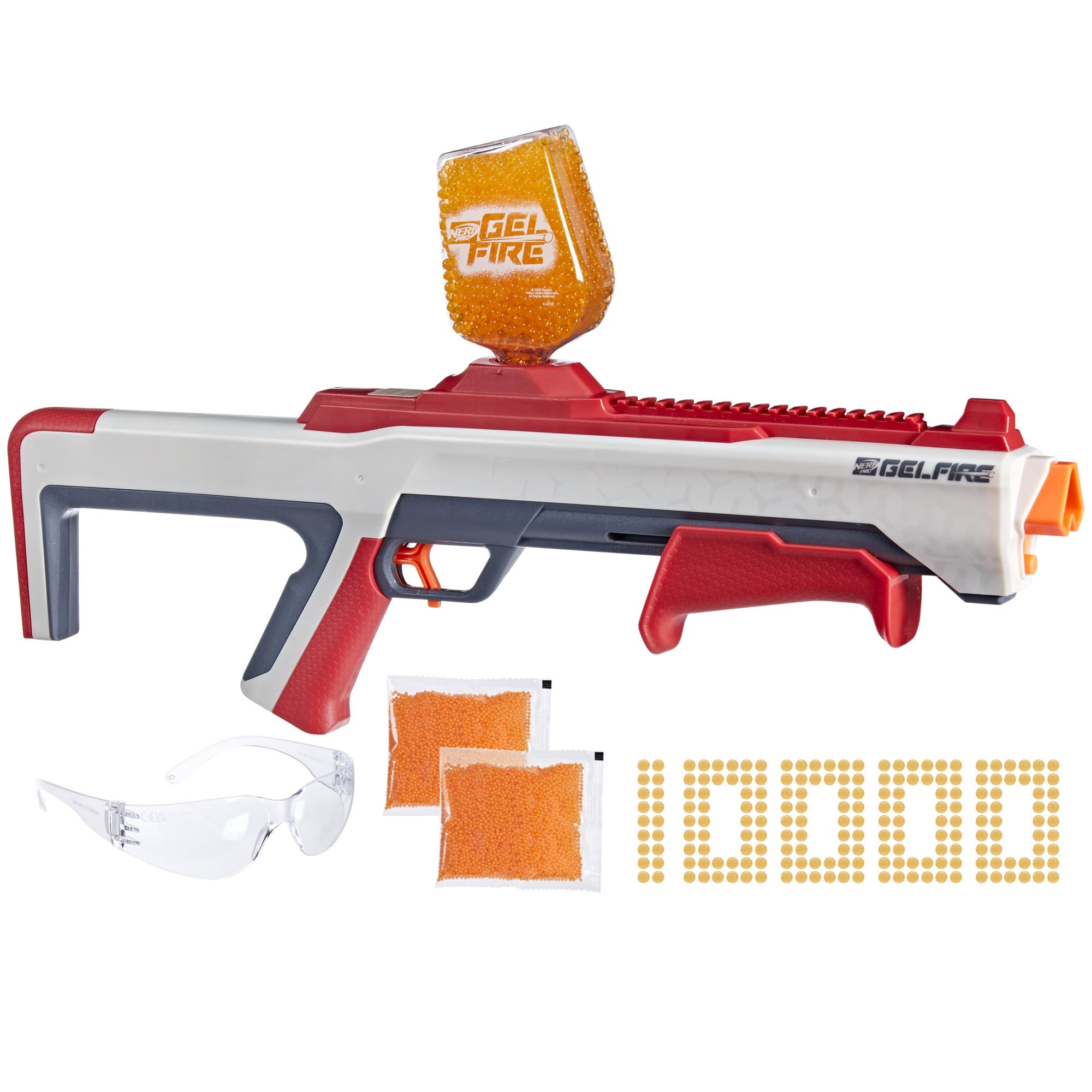 Amazon.co.jp: NERF (ナーフ) Pro ジェルファイア レイドブラスター 5