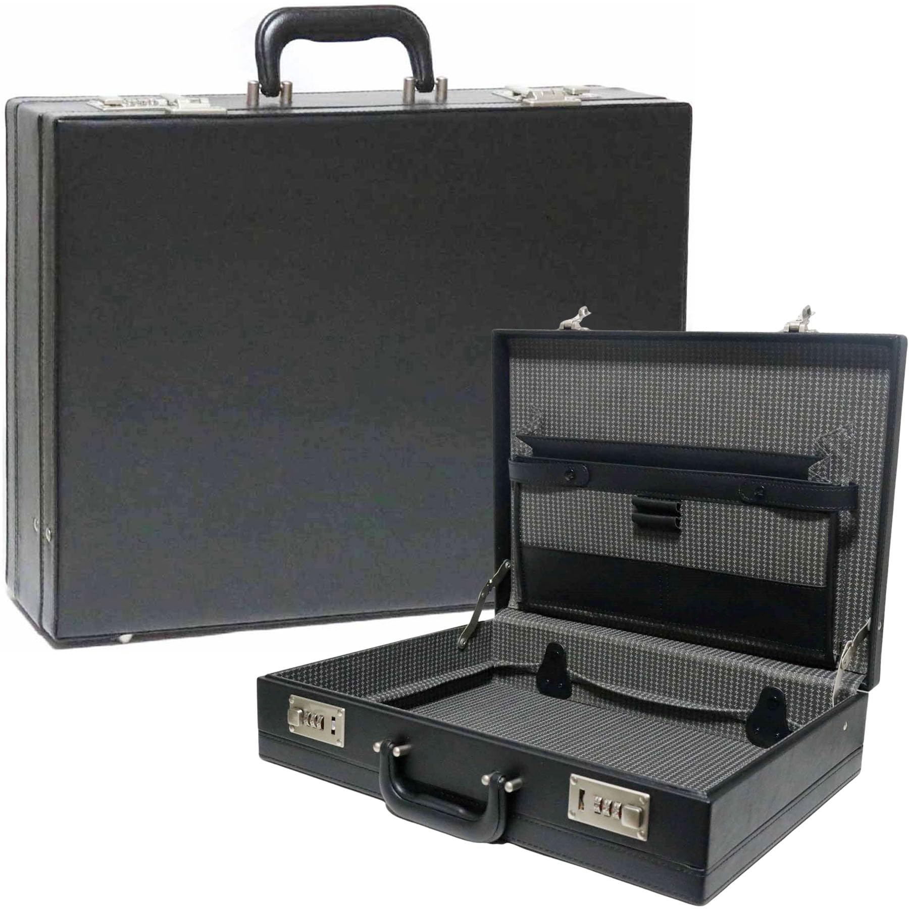 Amazon.co.jp: [ベルクート] ブラック アタッシュケース a4 b4