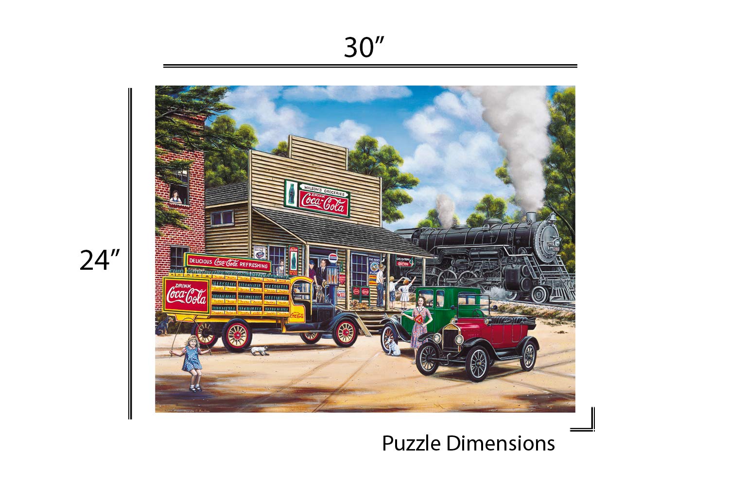 Amazon.co.jp: Springbok 1000ピース ジグソーパズル コカ・コーラ