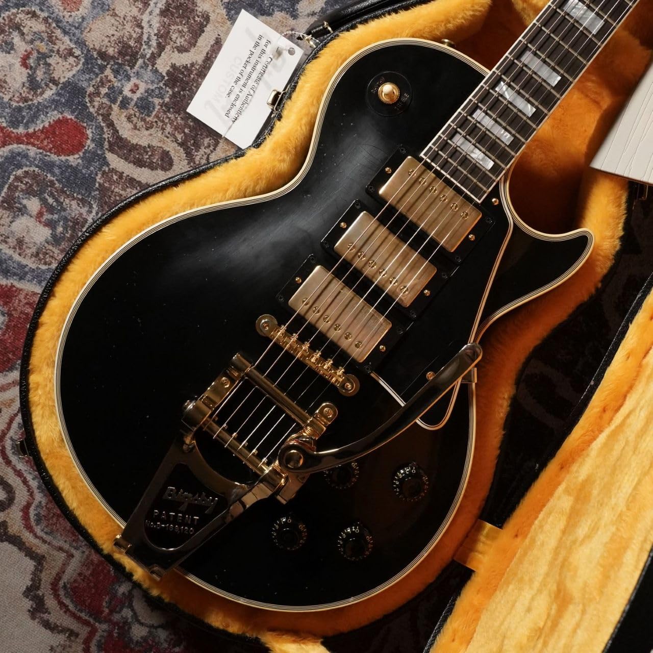 Amazon | Gibson Custom Shop 1957 Les Paul Custom 3-Pickup W