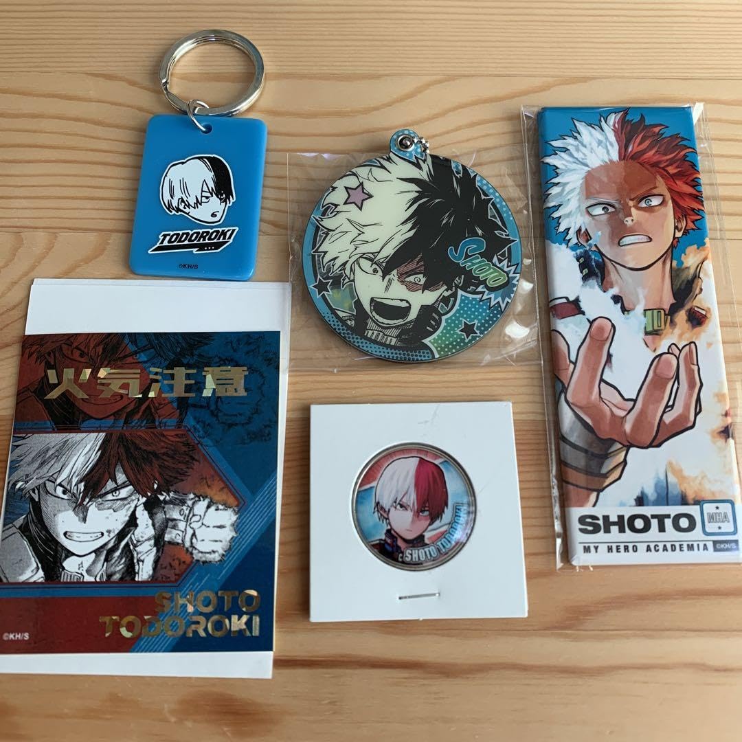 Amazon.co.jp: 僕のヒーローアカデミア 轟焦凍 原作グッズセット