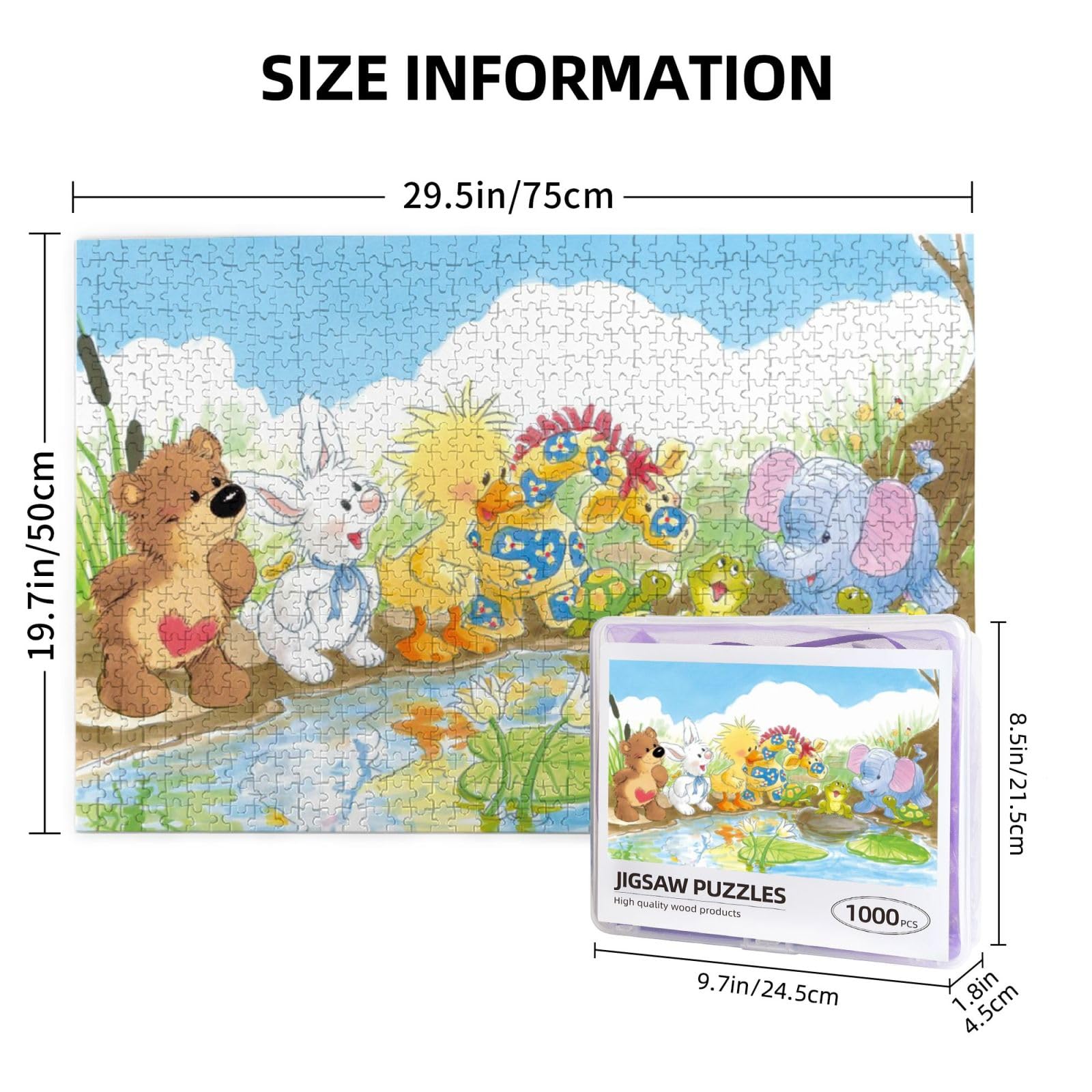 Amazon.co.jp: スージーズー ジグソーパズル 1000ピースパズル 収納