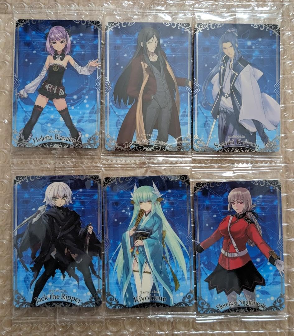 Amazon.co.jp: Fate Grand Order FGO ウエハース1 全25種 フルコンプ