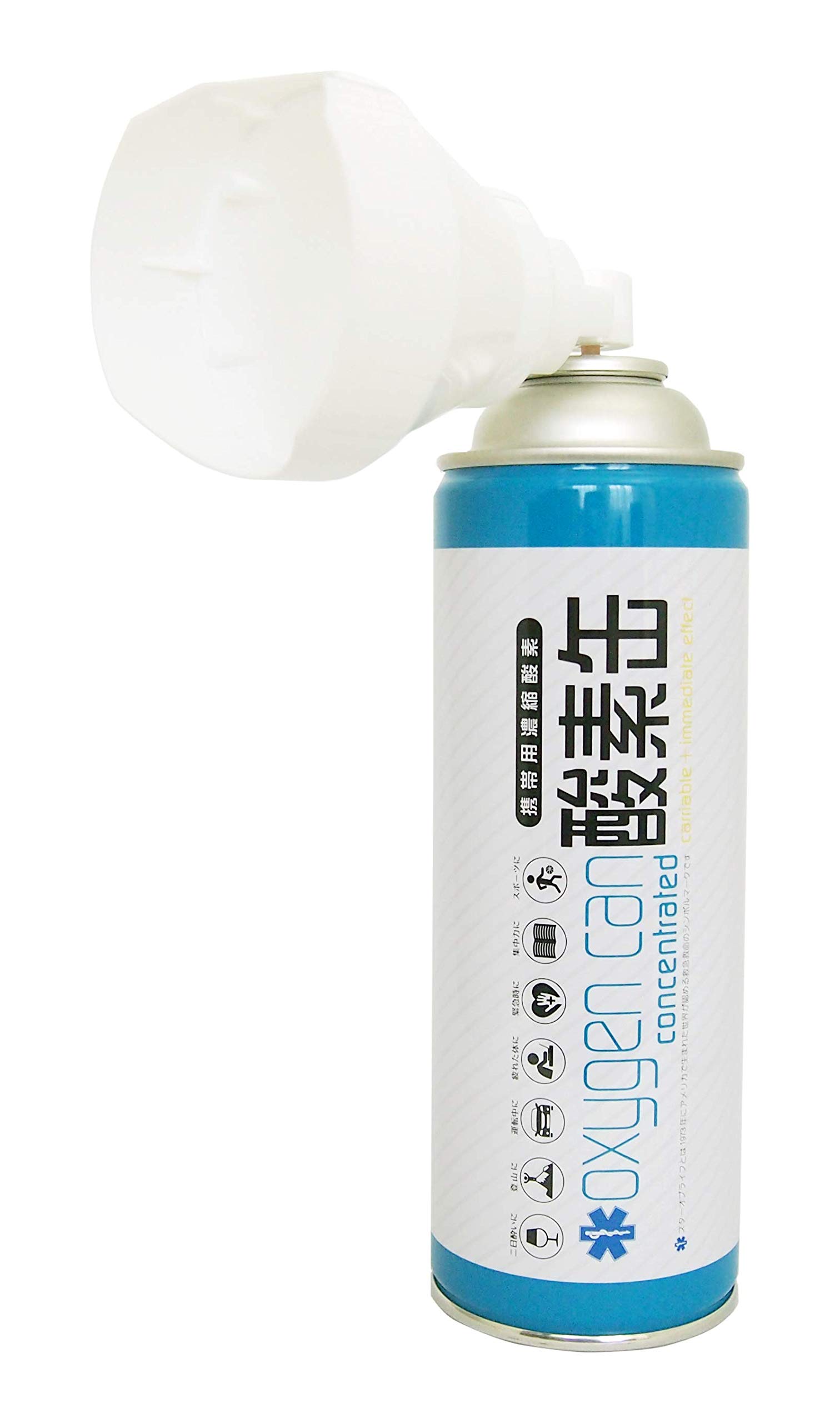 Amazon | 高濃度酸素5㍑缶5本セット 国内唯一救急救命スターオブライフ