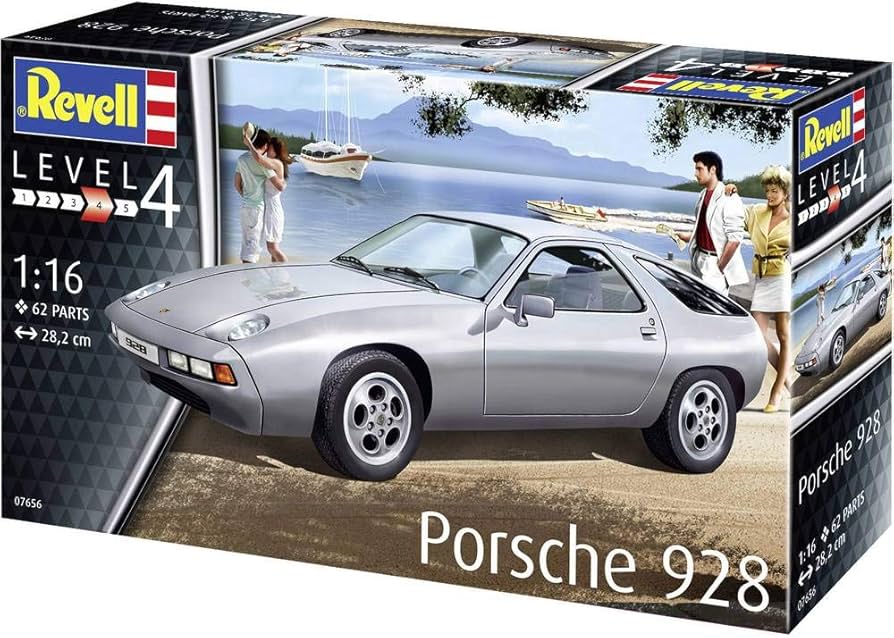 Amazon | ドイツレベル 1/16 ポルシェ 928 プラモデル 07656