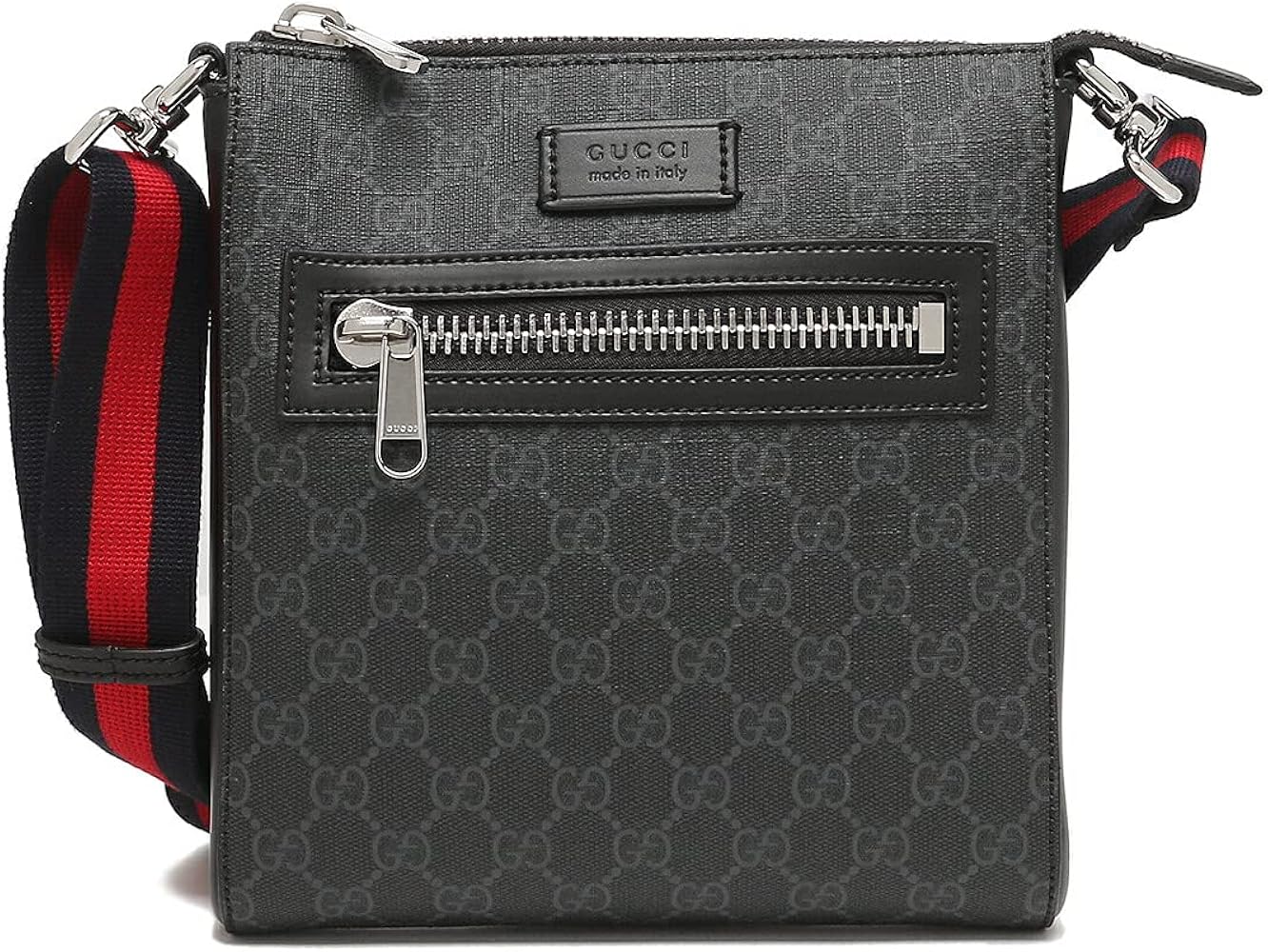 Amazon | [グッチ] ショルダーバッグ GGブラック ブラック メンズ