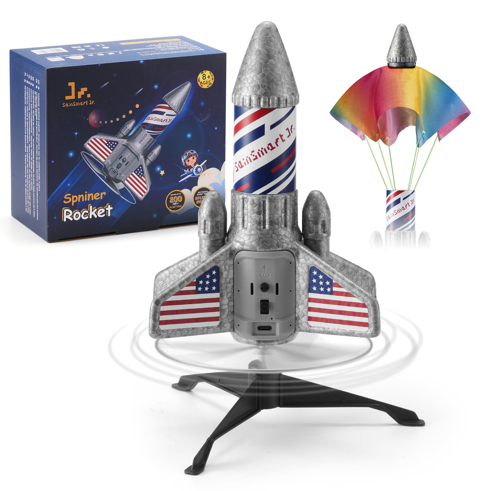 Amazon.com: SainSmart Jr. Rocket Launcher for Kids - Upgraded