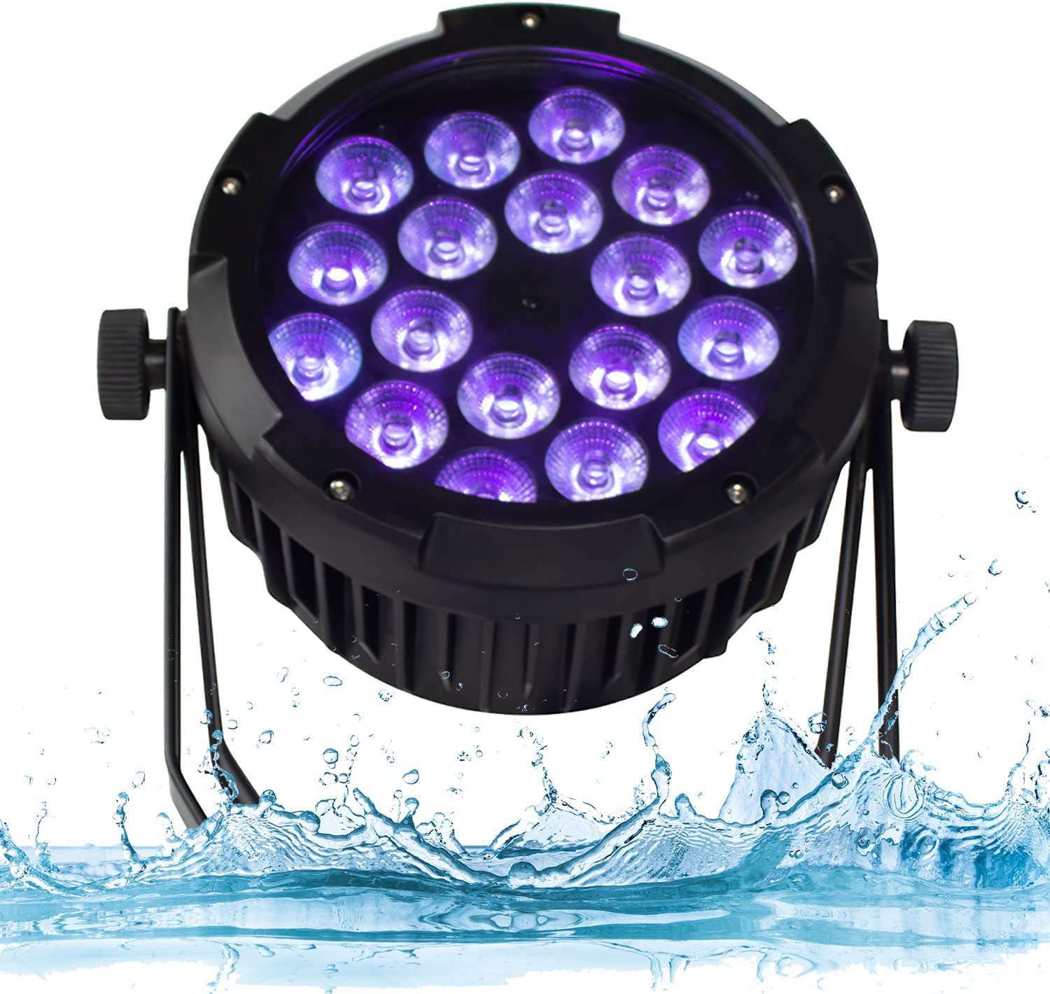 Amazon.com: SHEHDS Par IP65 Waterproof Outdoor LED 18x18W RGBWA+UV