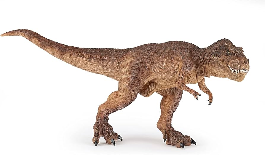 Amazon | パポ55075ブラウンランニングT-rex | フィギュア・ドール 通販