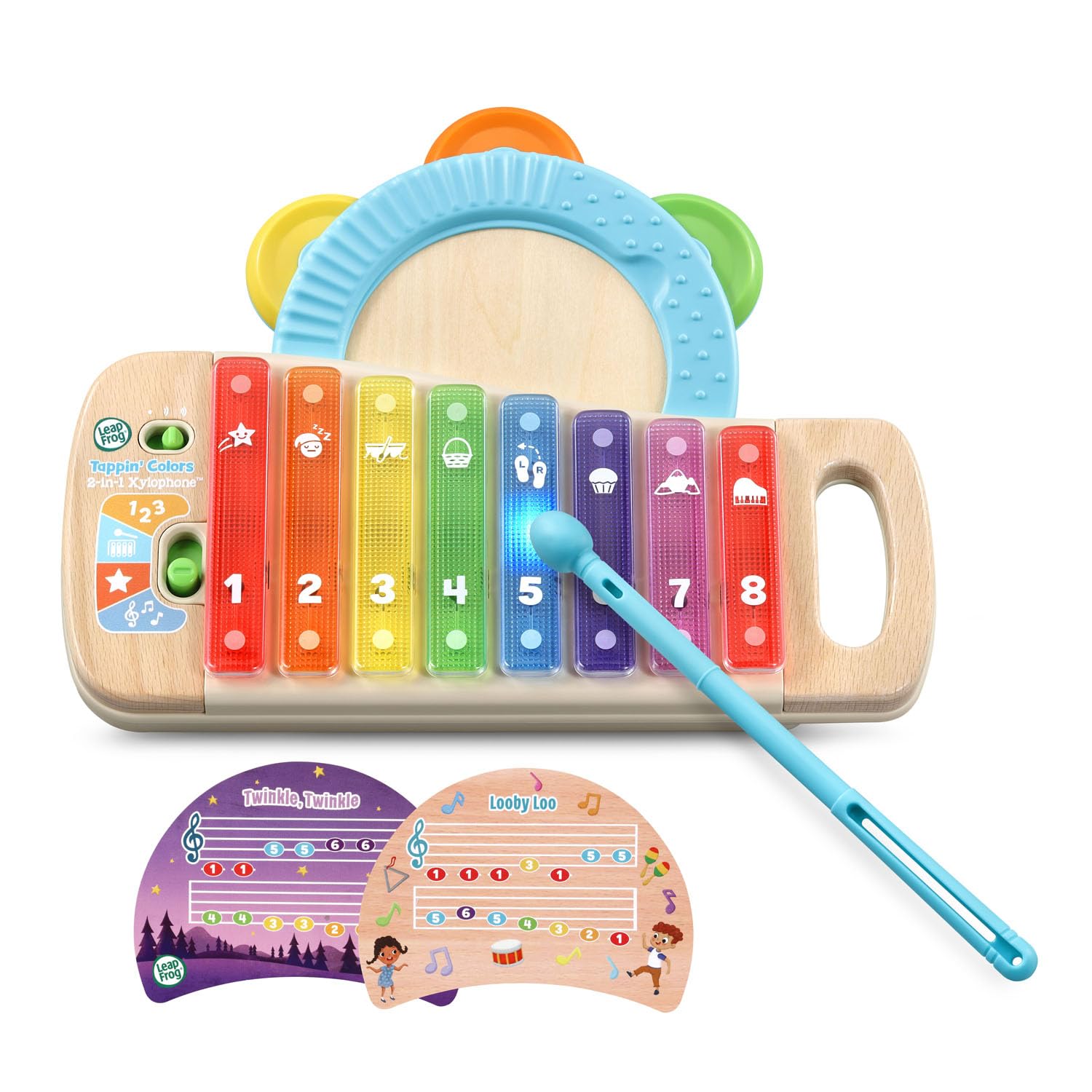 Amazon.com: LeapFrog Tappin' Colors 2-in-1 Xylophone : Toys & Games