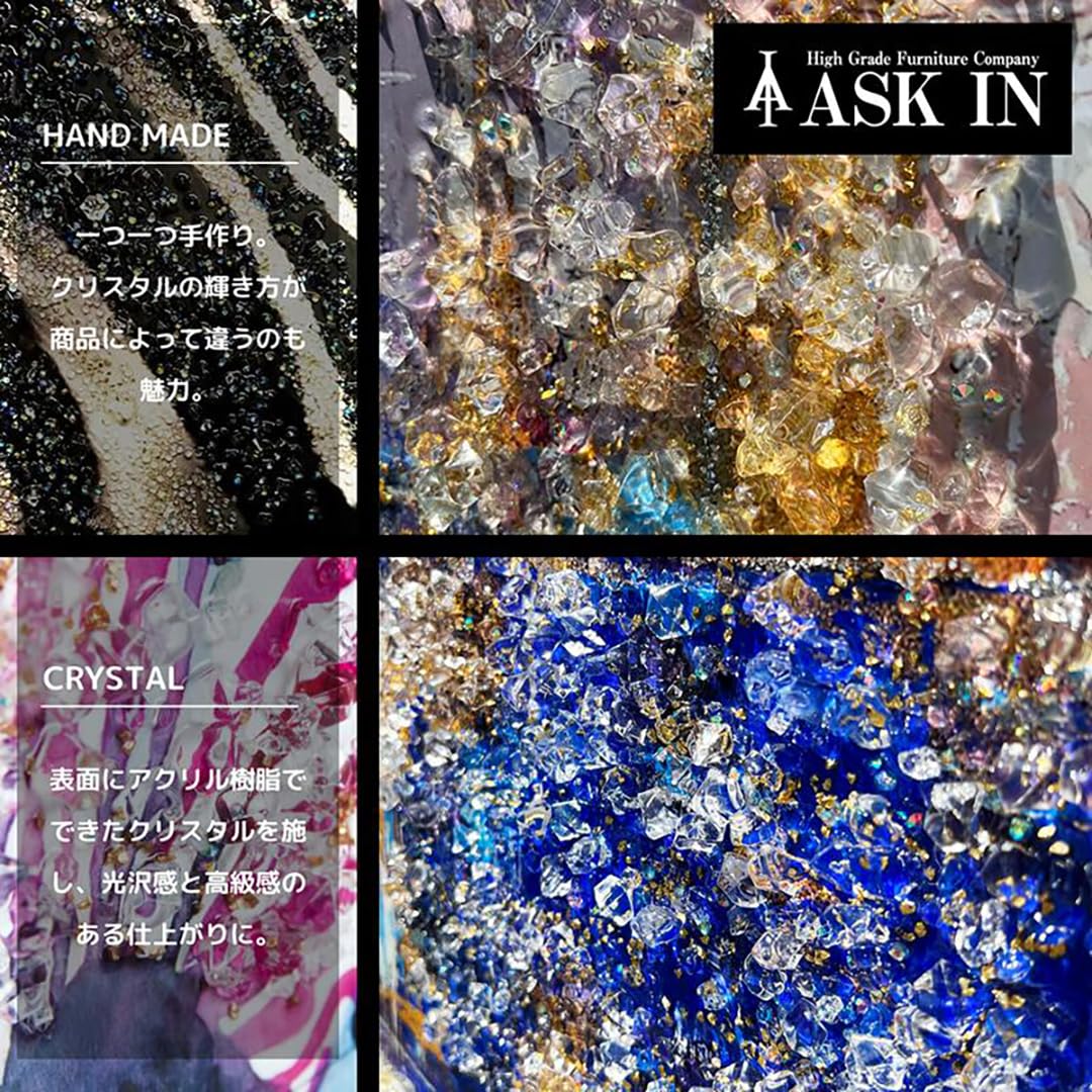 Amazon.co.jp: クリスタルアート モットII 583 アートパネル 41x31cm