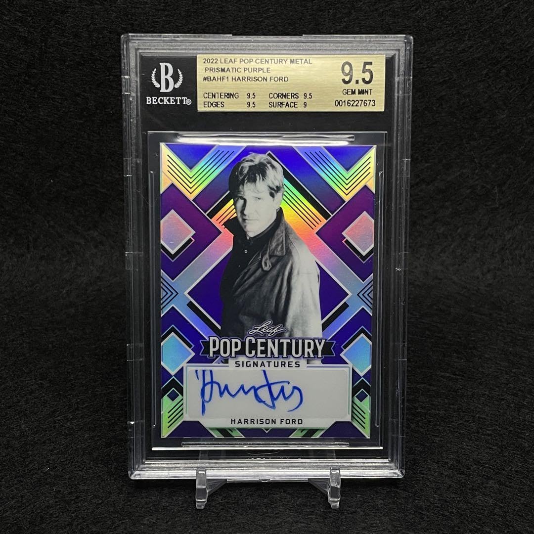 Amazon.co.jp: BGS9.5 POP CENTURY ハリソンフォード 直筆サインカード