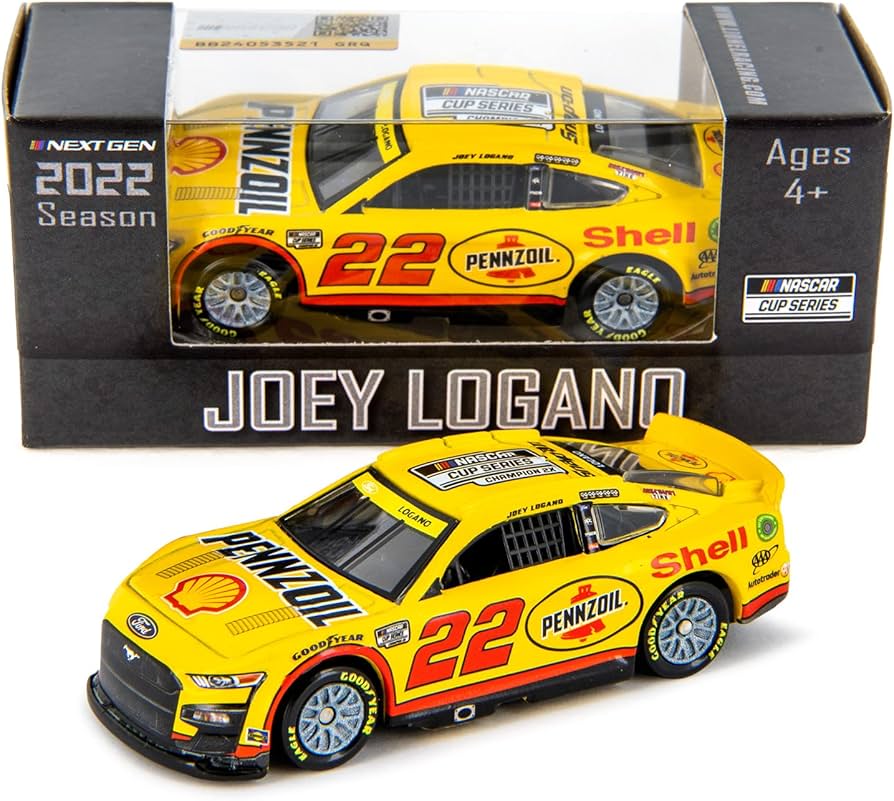 Amazon | ライオネルレーシング 1/64 ジョーイ・ロガーノ #22 シェル