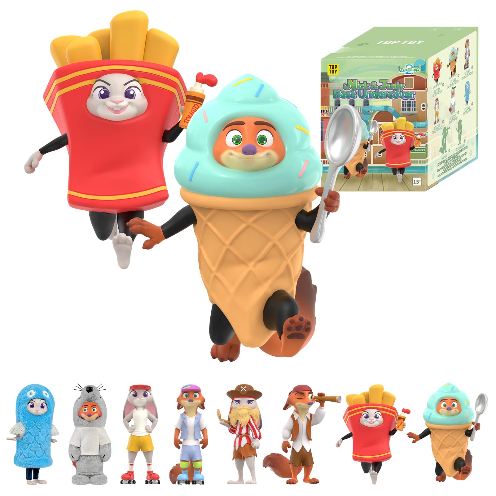 Amazon.co.jp: TOP TOY ディズニー(Disney) ズートピア2「最強変装