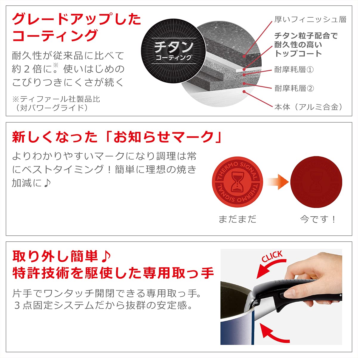 Amazon.co.jp: ティファール インジニオネオ パプリカレッドセット7