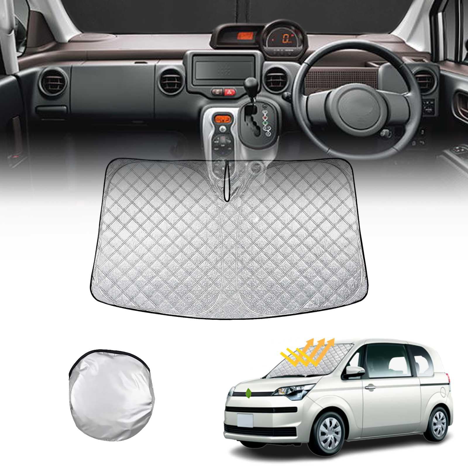 Amazon | 【2024年新開発】車 サンシェード 車 フロントガラス に適合