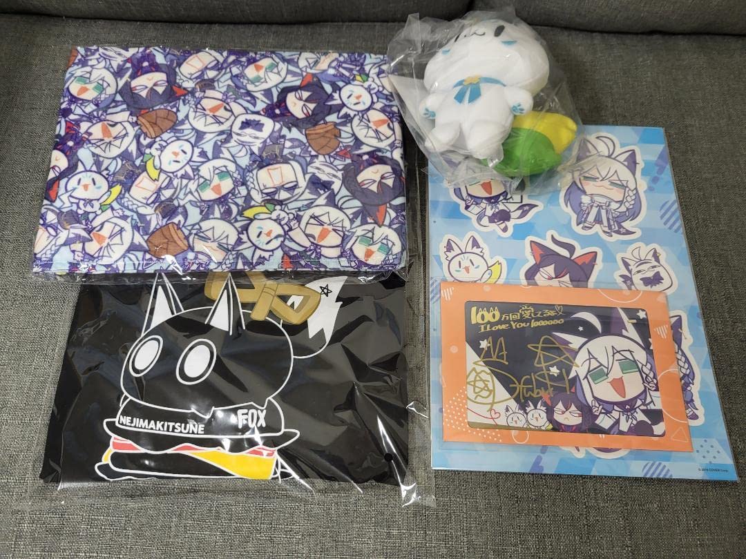 Amazon.co.jp: ホロライブ 白上フブキ 誕生日記念2022 活動4周年 直筆