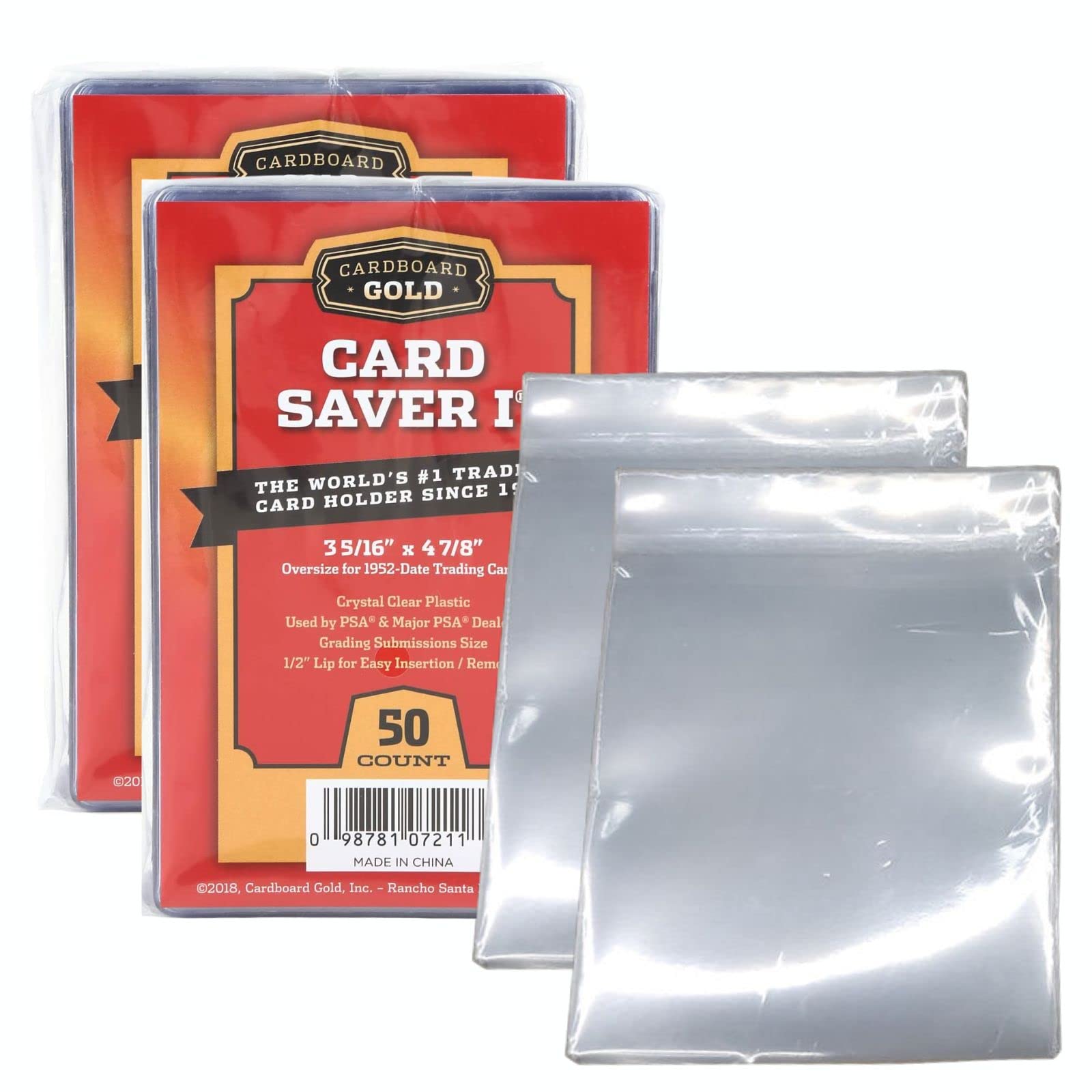 Amazon.co.jp: ［スリーブ50枚付き］Cardboard Gold カードセーバー1