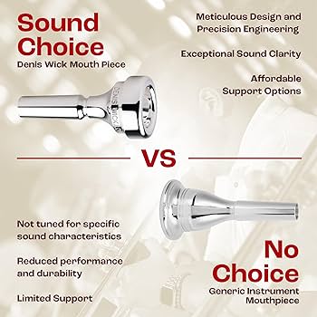 Amazon.co.jp: Denis Wick 4FL SP【フリューゲル ホルン用マウスピース