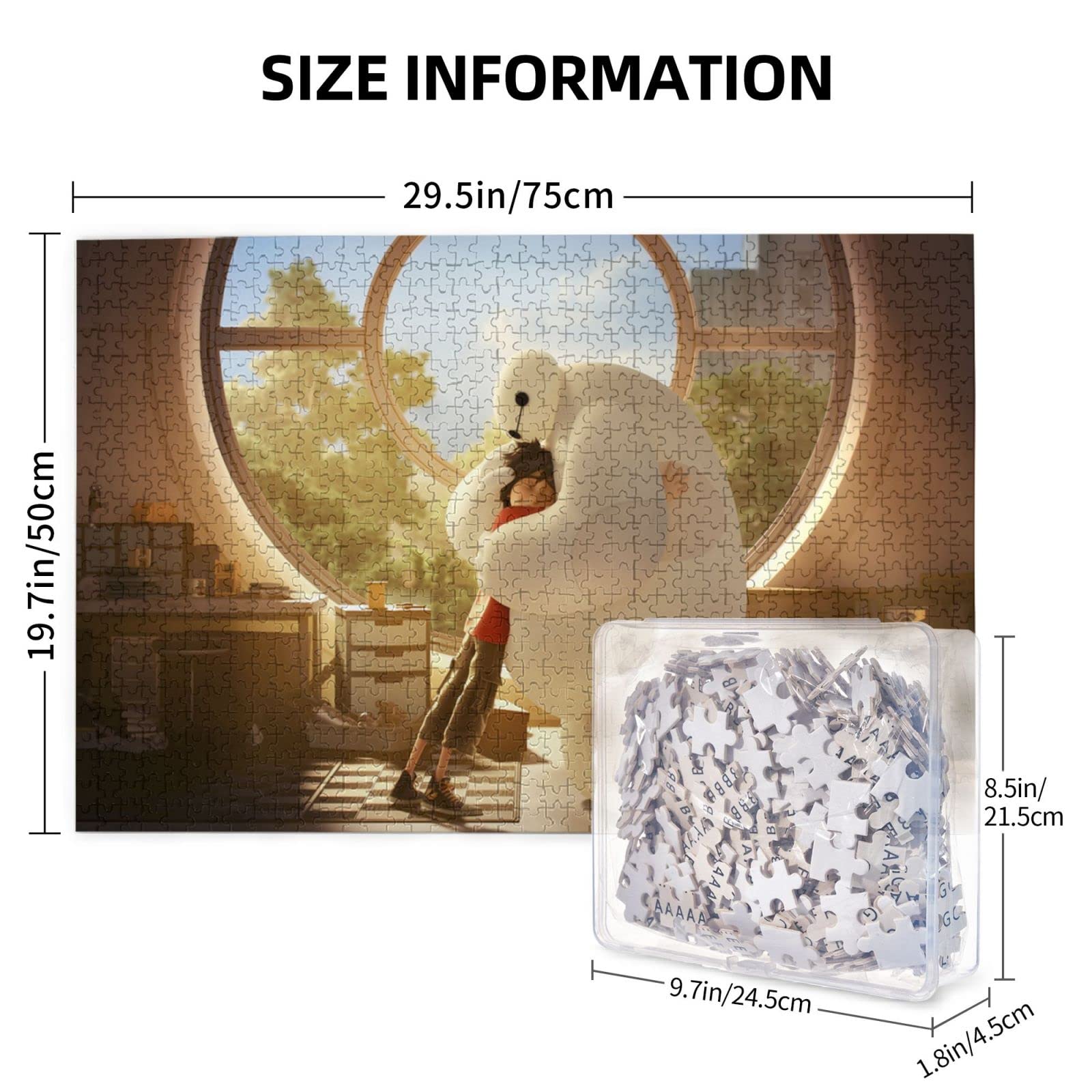 Amazon.co.jp: 木製パズル ベイマックス ジグソーパズル 1000ピース