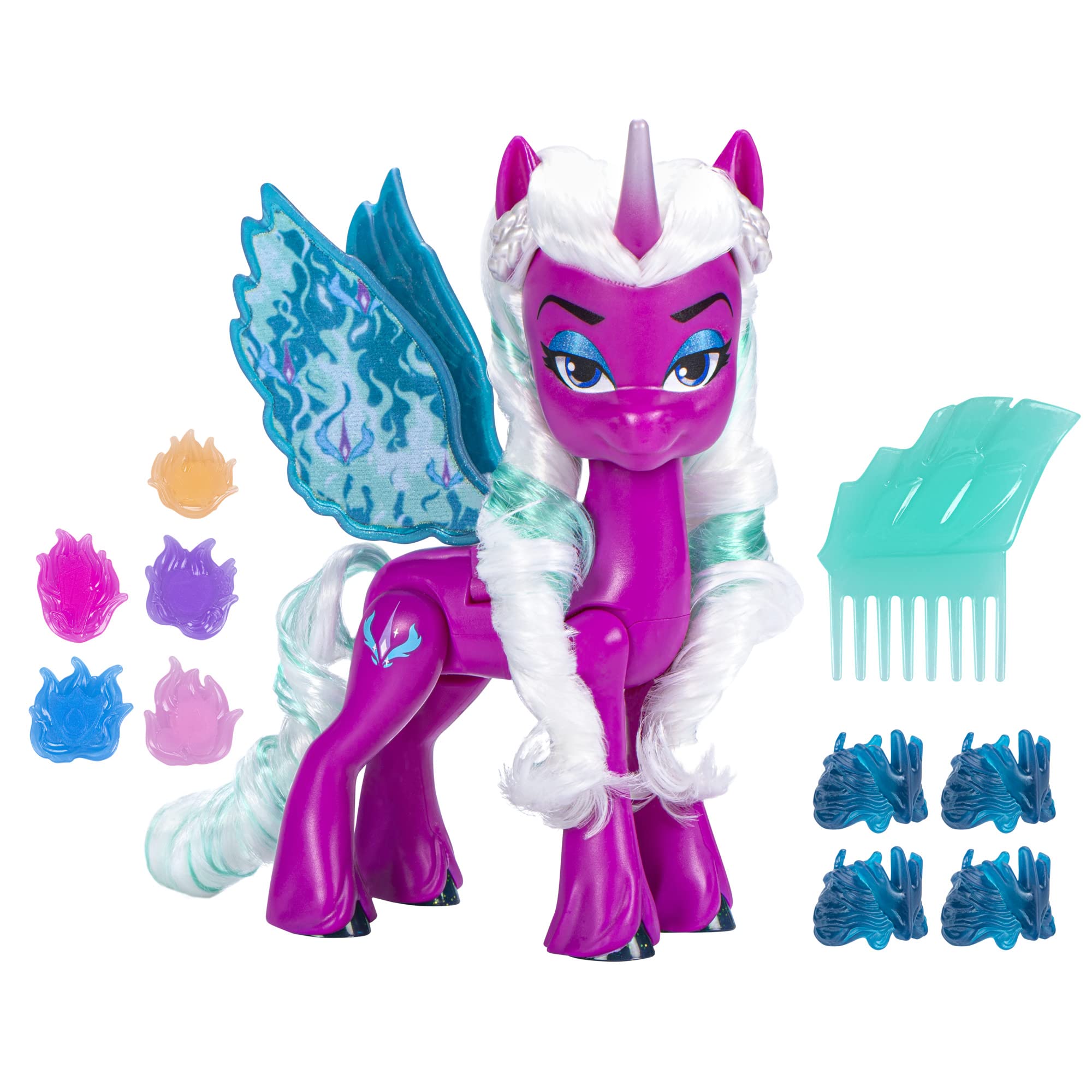 Amazon | My Little Pony Dollsオパリンアルカナウィングサプライズ、5