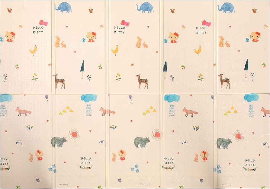 Amazon.co.jp: サンリオ ハローキティ 折り畳み式 プレイマット 約148