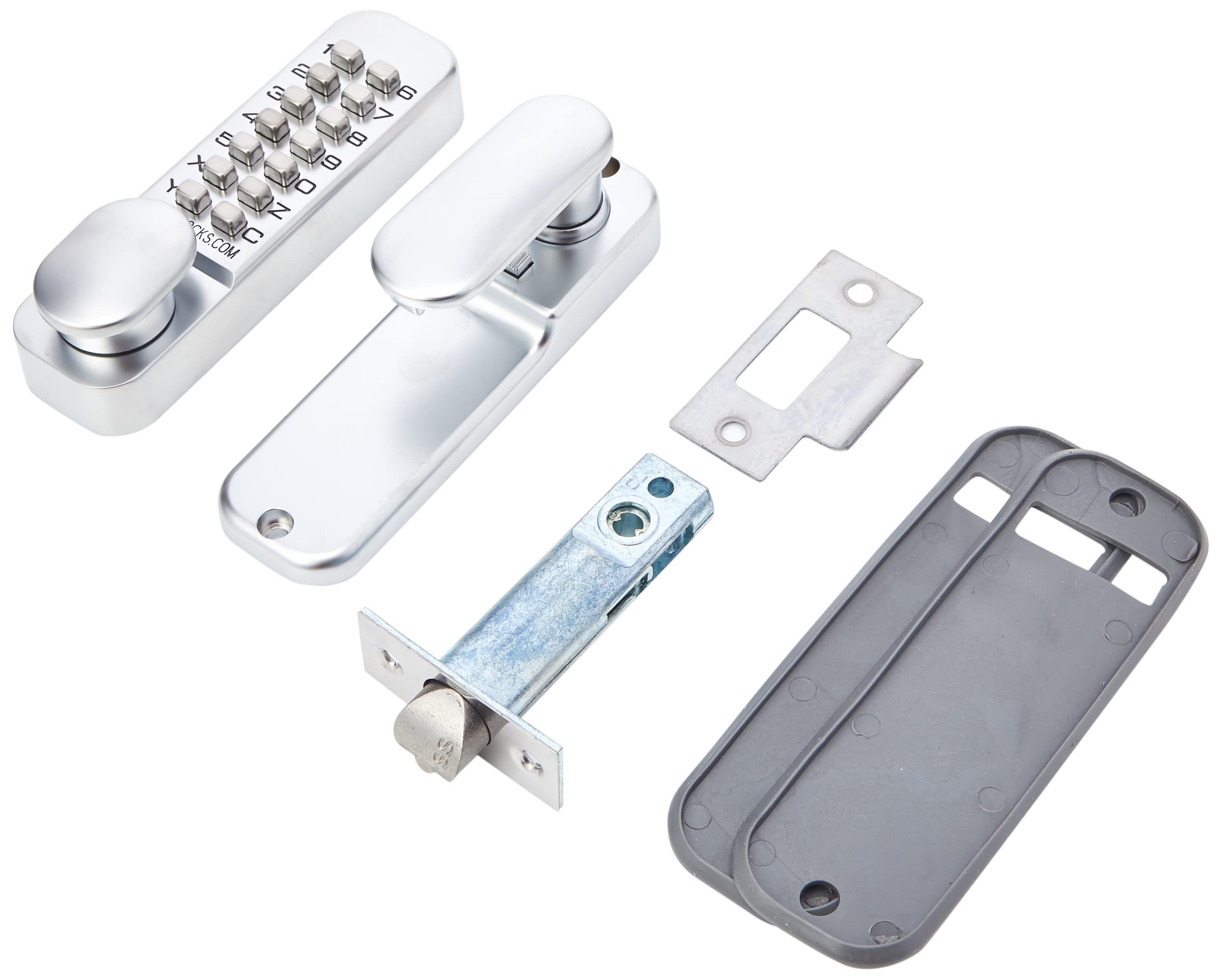 Amazon.com: Codelocks 0155 SG CL155 Mortice Latch Mechanical Lock