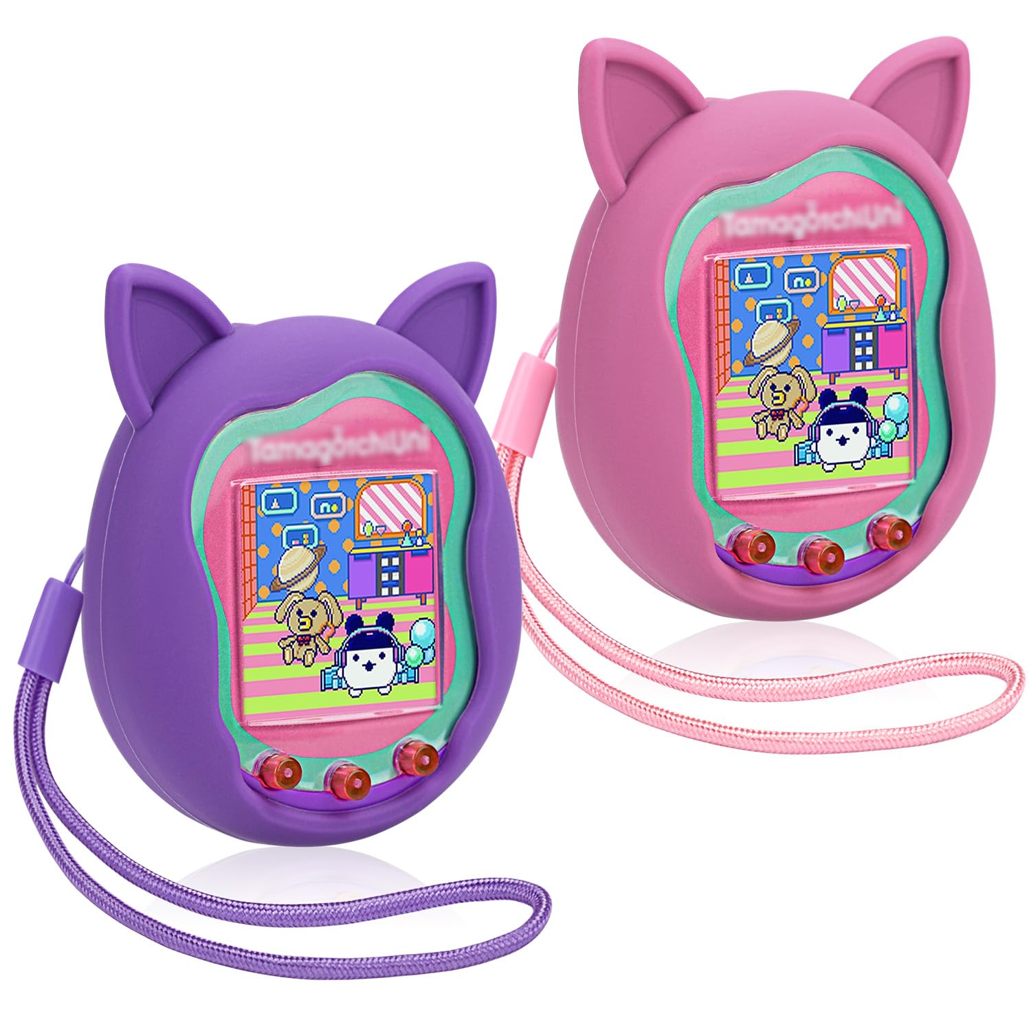 Amazon.com: 2pack Winceed Silicone Case for Tamagotchi Uni