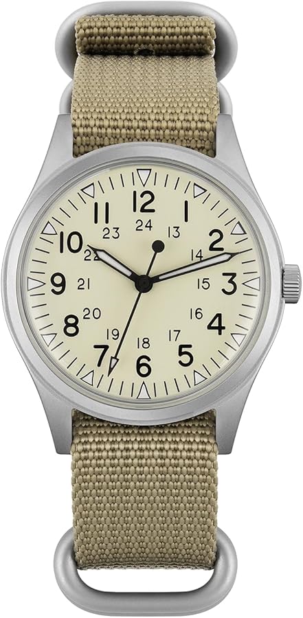 Amazon.co.jp: TACTICAL FROG Militado ML07 36mm フィールドウォッチ