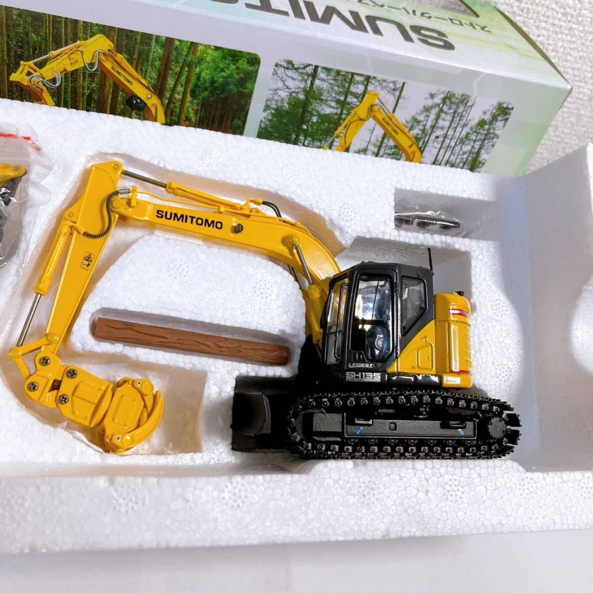 Amazon.co.jp: 住友建機 SH135X-7 ストロークハーベスタ/グラップル