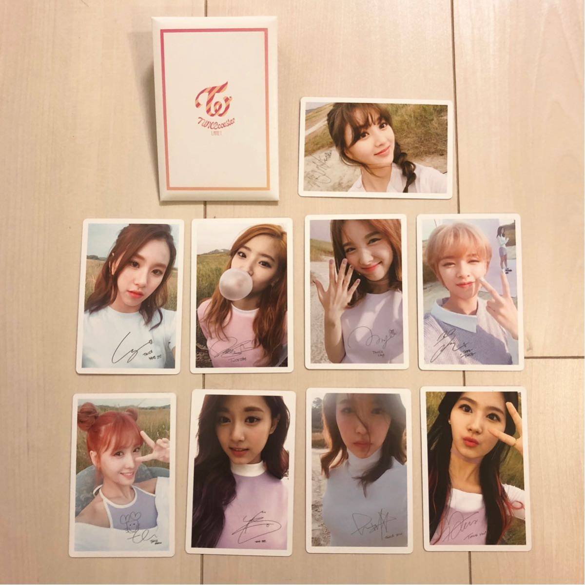 Amazon.co.jp: TWICE Twicecoaster:LANE1 特典 トレカ セット 3rd ミニ