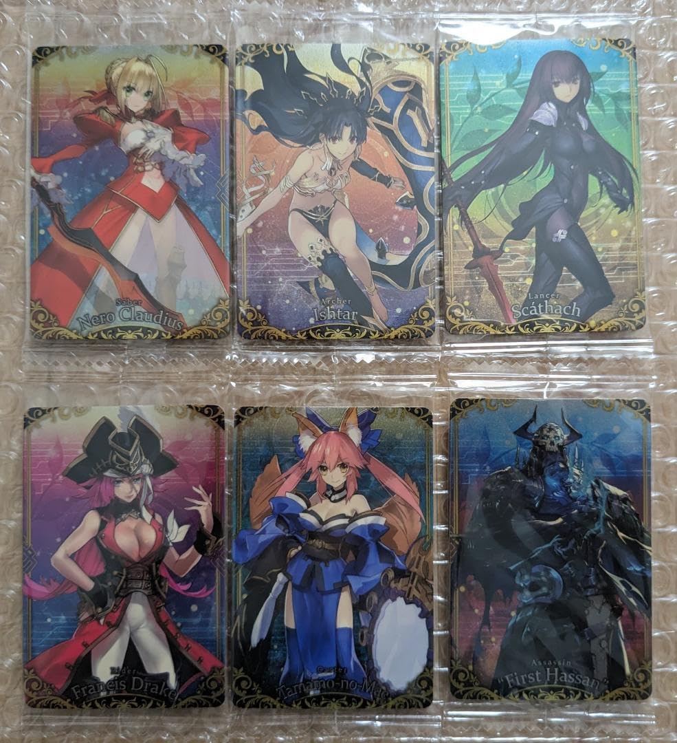 Amazon.co.jp: Fate Grand Order FGO ウエハース1 全25種 フルコンプ