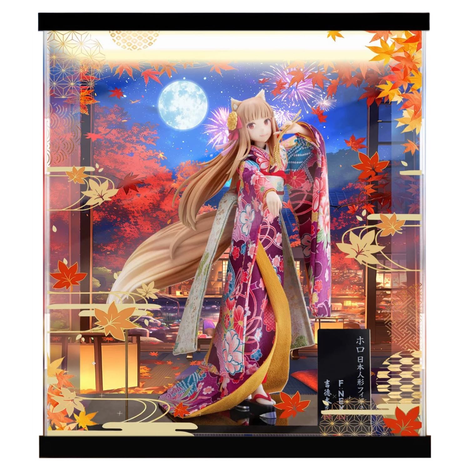 Amazon.co.jp: ホロ 日本人形 1/4 専用 アクリルケース LED