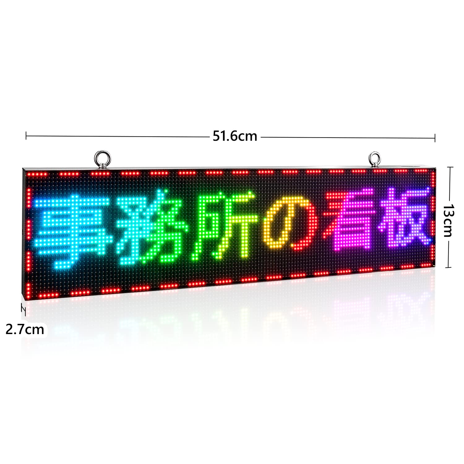 Amazon | 電光掲示板LEDフルカラー看板 P4RGBLEDボード 販促 宣伝店舗