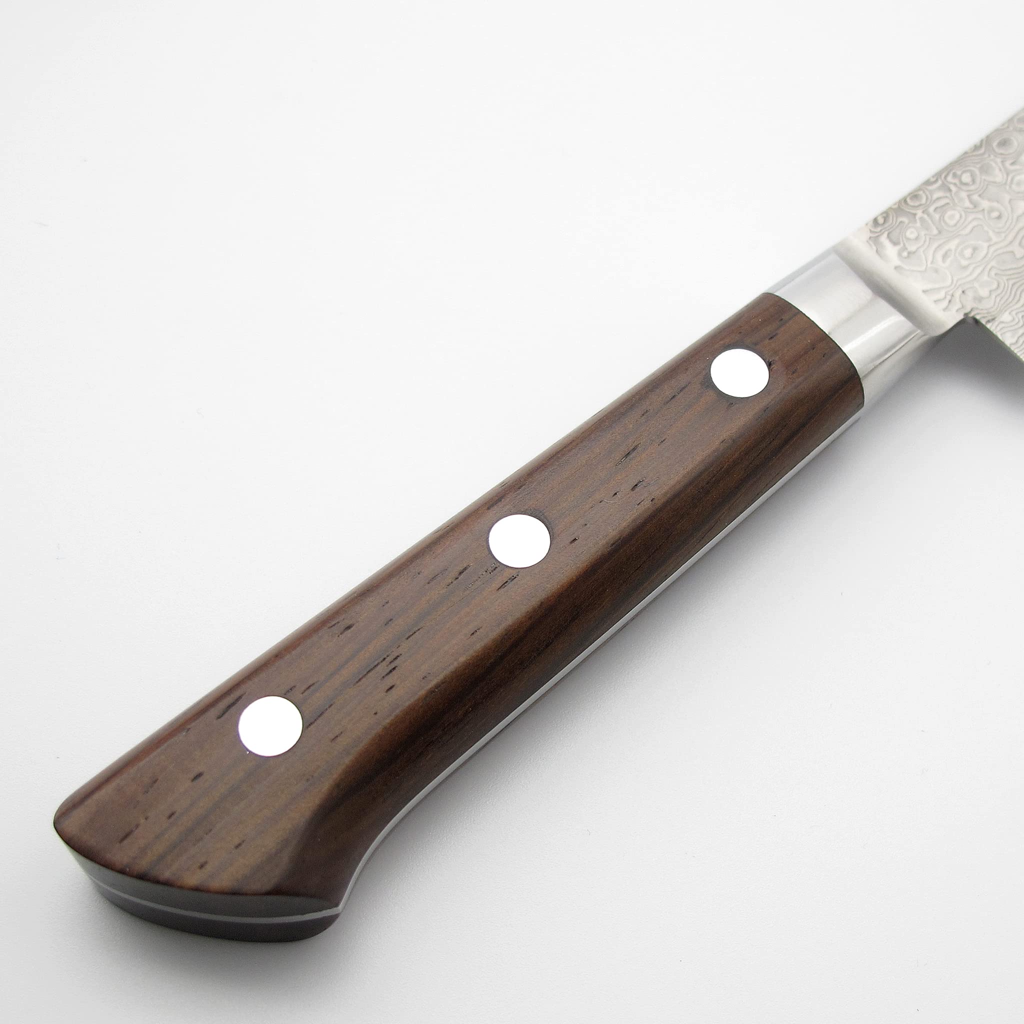 Amazon | 木屋 ダマスカス洋包丁 49層墨流しスーパーゴールド粉末鋼