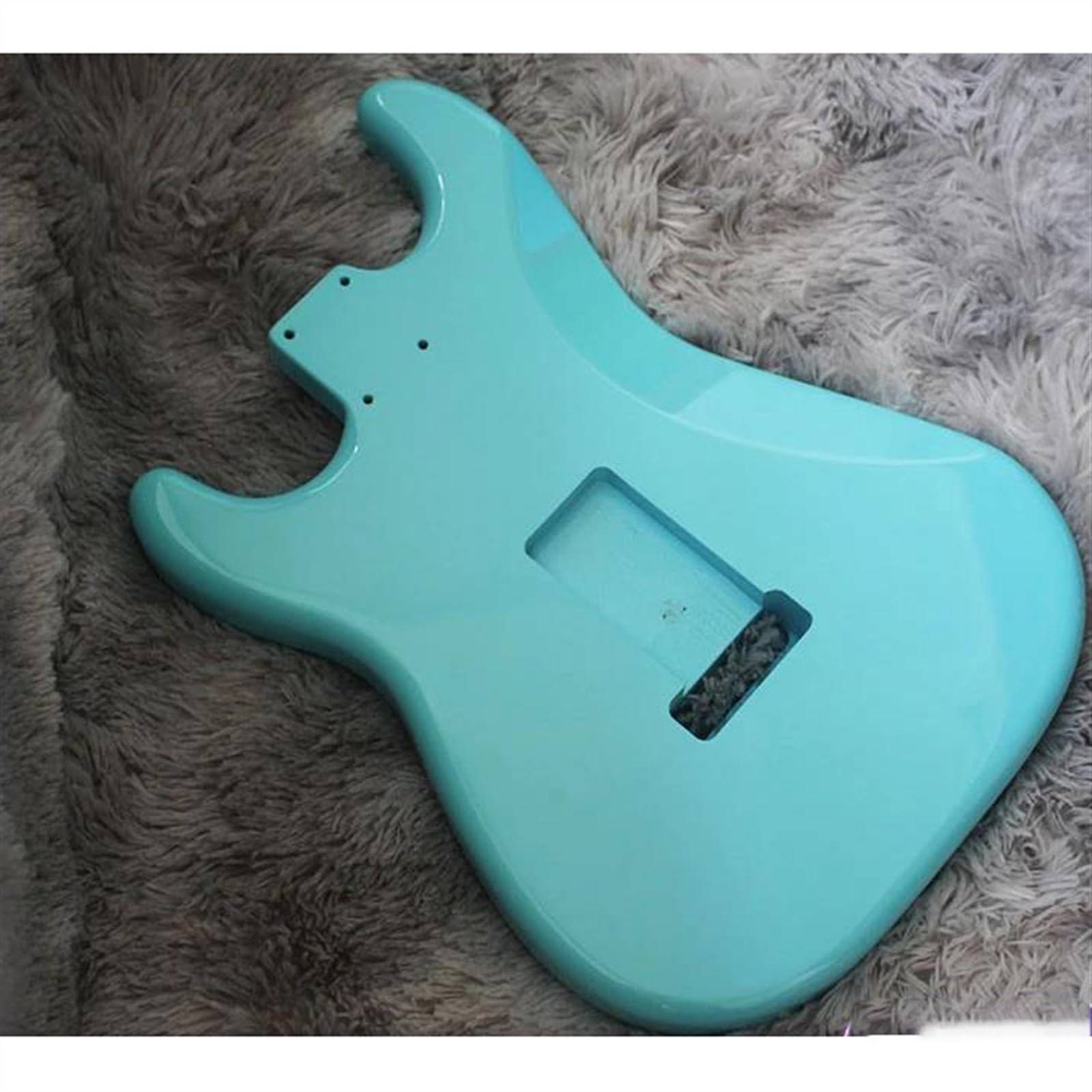 Amazon | ブルー シンライン エレキギター ボディ セミホロー 北米産