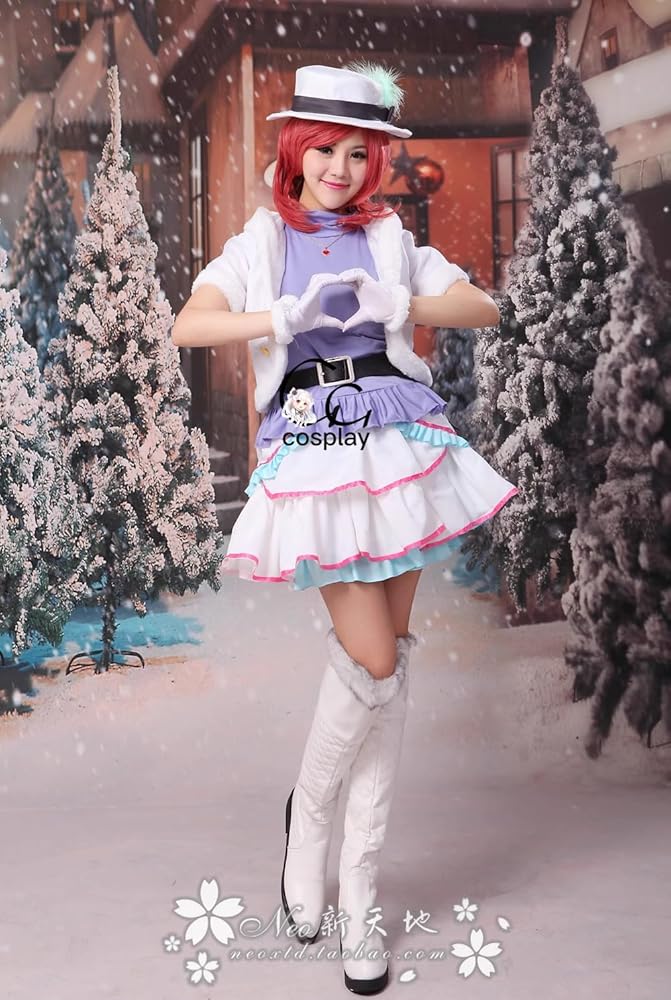 Amazon.co.jp: GGcosplay 西木野真姫 ラブライブ! Love Live! Snow