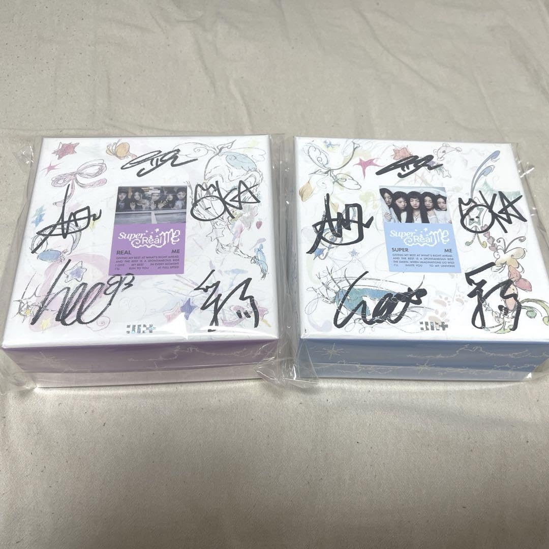 Amazon.co.jp: ILLIT Super Real Me 直筆 サイン アルバム Mwave