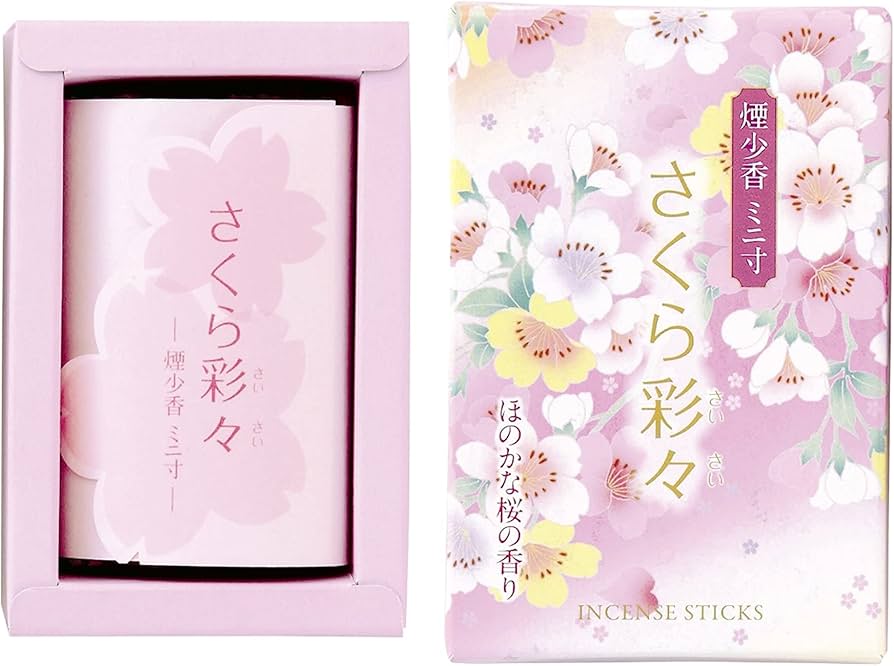 Amazon.co.jp: 仏具のマルエス(Maruesu) マルエス 線香 さくら彩々 煙