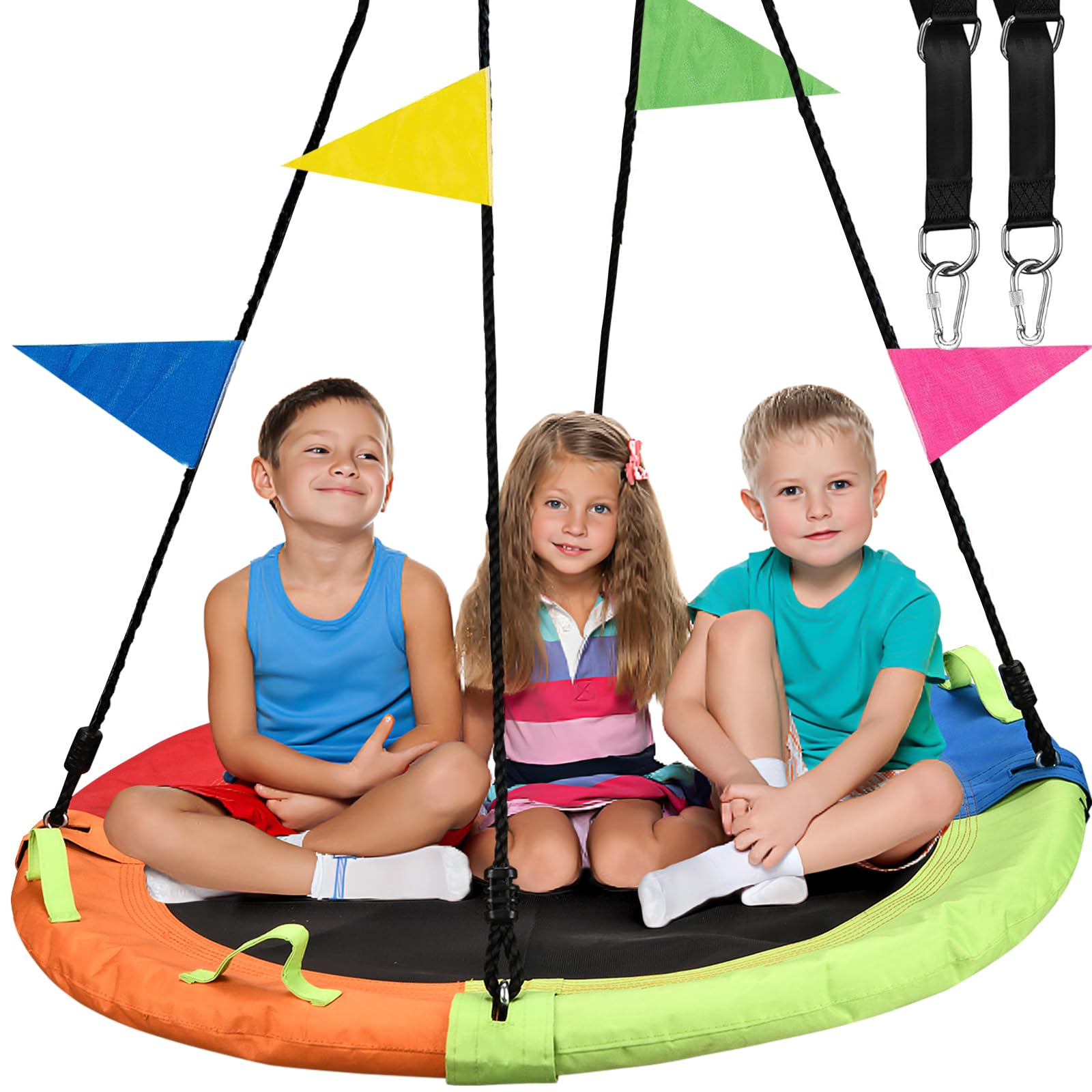 Amazon.com: Tree Swing, Saucer Swing, 48 inch 900lbs Weight